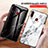 Silicone Frame Fashionable Pattern Mirror Case Cover for Samsung Galaxy A20s