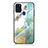 Silicone Frame Fashionable Pattern Mirror Case Cover for Samsung Galaxy A21s