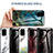 Silicone Frame Fashionable Pattern Mirror Case Cover for Samsung Galaxy A51 5G