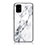 Silicone Frame Fashionable Pattern Mirror Case Cover for Samsung Galaxy A51 5G White