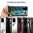 Silicone Frame Fashionable Pattern Mirror Case Cover for Samsung Galaxy A71 5G