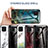 Silicone Frame Fashionable Pattern Mirror Case Cover for Samsung Galaxy A81