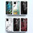 Silicone Frame Fashionable Pattern Mirror Case Cover for Samsung Galaxy A81