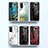 Silicone Frame Fashionable Pattern Mirror Case Cover for Samsung Galaxy F13 4G