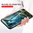 Silicone Frame Fashionable Pattern Mirror Case Cover for Samsung Galaxy M21