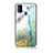 Silicone Frame Fashionable Pattern Mirror Case Cover for Samsung Galaxy M21