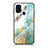 Silicone Frame Fashionable Pattern Mirror Case Cover for Samsung Galaxy M21s