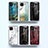 Silicone Frame Fashionable Pattern Mirror Case Cover for Samsung Galaxy M32 4G