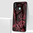 Silicone Frame Fashionable Pattern Mirror Case Cover for Samsung Galaxy M40