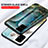 Silicone Frame Fashionable Pattern Mirror Case Cover for Samsung Galaxy M40S