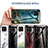 Silicone Frame Fashionable Pattern Mirror Case Cover for Samsung Galaxy M42 5G
