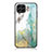 Silicone Frame Fashionable Pattern Mirror Case Cover for Samsung Galaxy M53 5G