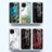 Silicone Frame Fashionable Pattern Mirror Case Cover for Samsung Galaxy M53 5G