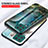 Silicone Frame Fashionable Pattern Mirror Case Cover for Samsung Galaxy M62 4G