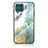 Silicone Frame Fashionable Pattern Mirror Case Cover for Samsung Galaxy M62 4G