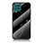 Silicone Frame Fashionable Pattern Mirror Case Cover for Samsung Galaxy M62 4G Black