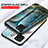 Silicone Frame Fashionable Pattern Mirror Case Cover for Samsung Galaxy Note 10 Lite