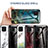 Silicone Frame Fashionable Pattern Mirror Case Cover for Samsung Galaxy Note 10 Lite