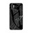 Silicone Frame Fashionable Pattern Mirror Case Cover for Samsung Galaxy Note 10 Plus 5G Black