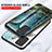 Silicone Frame Fashionable Pattern Mirror Case Cover for Samsung Galaxy Note 20 5G