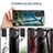 Silicone Frame Fashionable Pattern Mirror Case Cover for Samsung Galaxy Note 20 5G