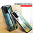 Silicone Frame Fashionable Pattern Mirror Case Cover for Samsung Galaxy Note 20 Ultra 5G
