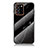 Silicone Frame Fashionable Pattern Mirror Case Cover for Samsung Galaxy Note 20 Ultra 5G Black