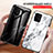 Silicone Frame Fashionable Pattern Mirror Case Cover for Samsung Galaxy S10 Lite