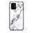 Silicone Frame Fashionable Pattern Mirror Case Cover for Samsung Galaxy S10 Lite White