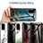 Silicone Frame Fashionable Pattern Mirror Case Cover for Samsung Galaxy S20