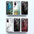 Silicone Frame Fashionable Pattern Mirror Case Cover for Samsung Galaxy S20 FE 5G