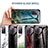 Silicone Frame Fashionable Pattern Mirror Case Cover for Samsung Galaxy S20 Lite 5G