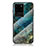 Silicone Frame Fashionable Pattern Mirror Case Cover for Samsung Galaxy S20 Ultra 5G