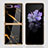 Silicone Frame Fashionable Pattern Mirror Case Cover for Samsung Galaxy Z Flip