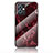 Silicone Frame Fashionable Pattern Mirror Case Cover for Vivo T1 5G India