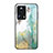 Silicone Frame Fashionable Pattern Mirror Case Cover for Xiaomi Mi 12 Lite NE 5G