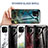 Silicone Frame Fashionable Pattern Mirror Case Cover for Xiaomi Redmi A1