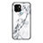 Silicone Frame Fashionable Pattern Mirror Case Cover for Xiaomi Redmi A1 Plus White