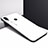 Silicone Frame Fashionable Pattern Mirror Case Cover for Xiaomi Redmi Note 7 White