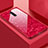 Silicone Frame Fashionable Pattern Mirror Case Cover H09 for Huawei Mate 20 Lite Red