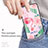 Silicone Frame Fashionable Pattern Mirror Case Cover JM1 for Xiaomi Redmi A1 Plus