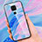 Silicone Frame Fashionable Pattern Mirror Case Cover JM1 for Xiaomi Redmi Note 9