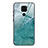Silicone Frame Fashionable Pattern Mirror Case Cover JM1 for Xiaomi Redmi Note 9 Green