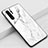 Silicone Frame Fashionable Pattern Mirror Case Cover K03 for Huawei P30 Pro