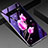 Silicone Frame Fashionable Pattern Mirror Case Cover K05 for Samsung Galaxy S10 Pink