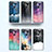 Silicone Frame Fashionable Pattern Mirror Case Cover LS1 for Google Pixel 4a