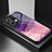 Silicone Frame Fashionable Pattern Mirror Case Cover LS1 for Oppo Reno8 5G