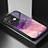 Silicone Frame Fashionable Pattern Mirror Case Cover LS1 for Oppo Reno8 Pro 5G