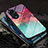 Silicone Frame Fashionable Pattern Mirror Case Cover LS1 for Oppo Reno8 T 4G