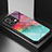 Silicone Frame Fashionable Pattern Mirror Case Cover LS1 for Oppo Reno9 Pro 5G